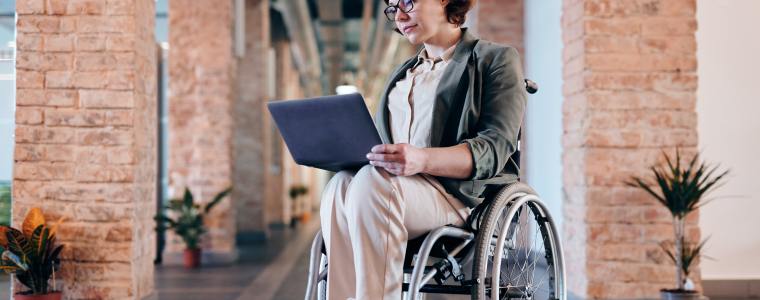 disabled woman setting up special needs trust
